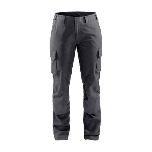 Pantaloni per industria in tessuto stretch donna grigio - Blåkläder