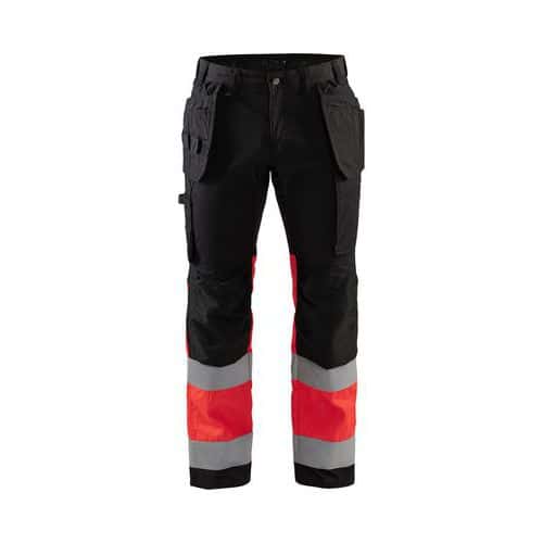 Pantalone elasticizzato artigianale con tasche flottantes - Blåkläder