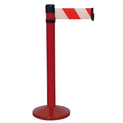 Paletto per interni rosso con nastro 4mx10cm - Viso