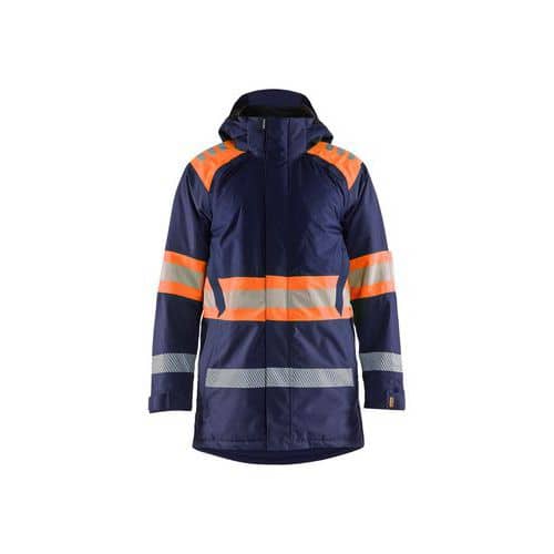 Parka alta visibilità 4495 Arancio fluo / Grigio - Blaklader