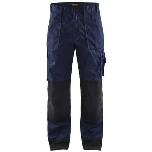 Pantaloni da lavoro 1503 blu marina/nero - Blaklader