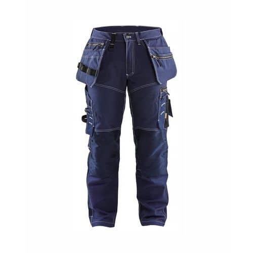 Pantaloni aritisan+ stretch blu scuro - Blåkläder