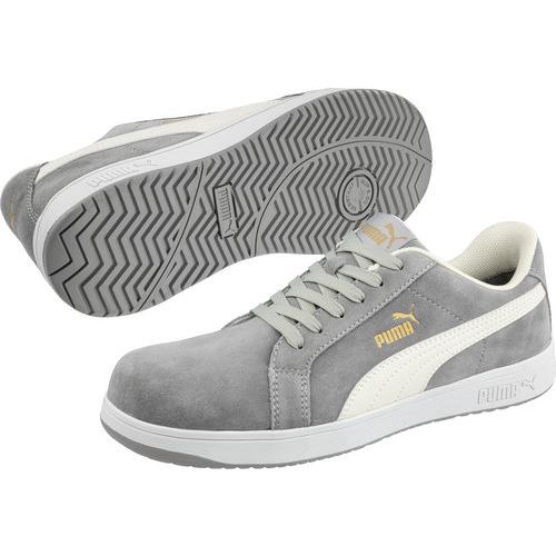 Calzature anti-infortunistiche basse ICONIC SUEDE GREY S1PL ESD FO SR - Puma