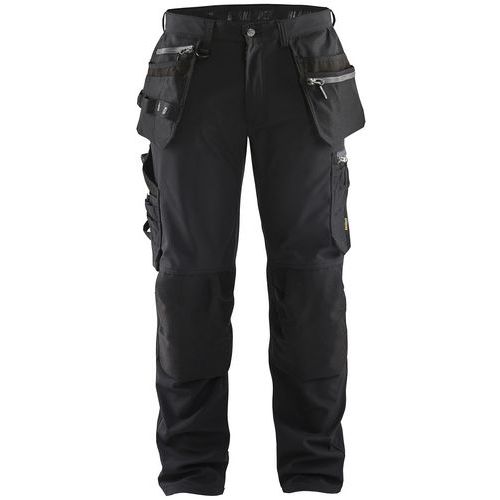 Pantaloni da artigiano Softshell nero - Blåkläder