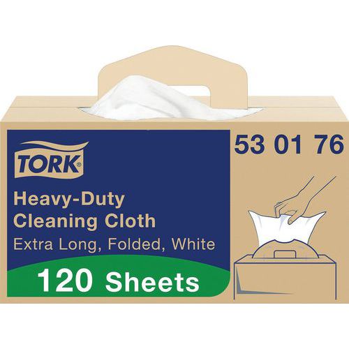 Panno detergente ultraresistente piegato - W7 - Tork