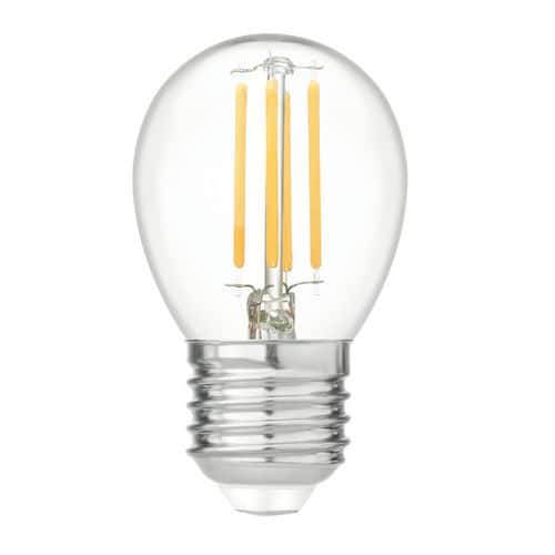 Lampadina a filamento a led P45 4 W attacco E27 - Velamp