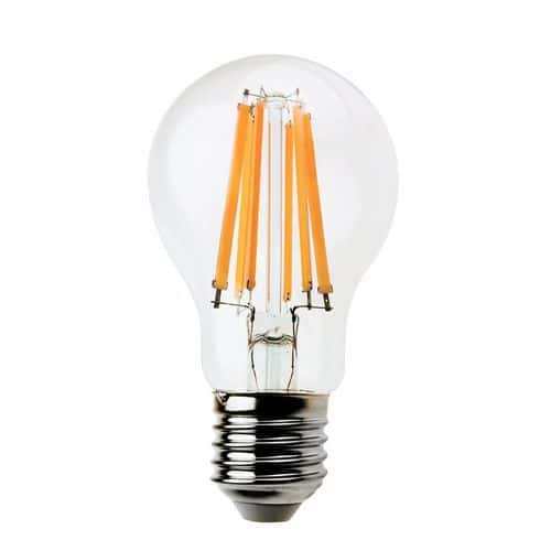 Lampadina a filamento a led standard A60 12 W attacco E27 - Velamp