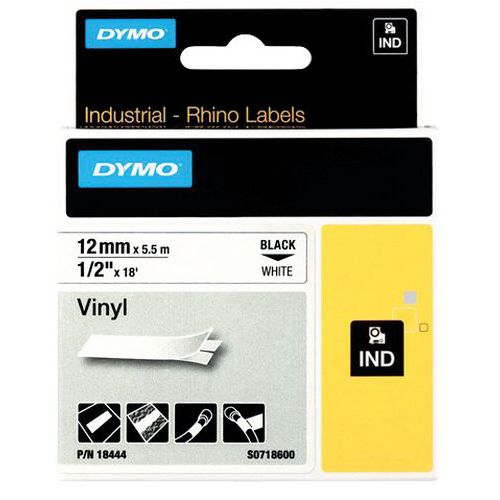 Confezione di nastro Dymo Rhino Pro ID1 - Vinile