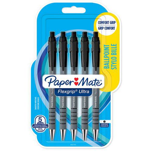 Penna a sfera Flexgrip Ultra™ a scatto - Paper Mate®