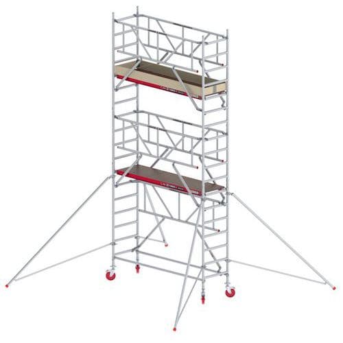 Trabattello mobile RS TOWER 41-S - Piattaforma in legno - Altrex