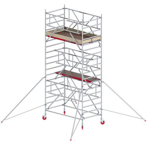 Trabattello mobile RS TOWER 42-S - Piattaforma in legno - Altrex