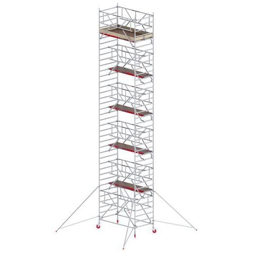 Trabattello mobile RS TOWER 42-S - Piattaforma in legno - Altrex