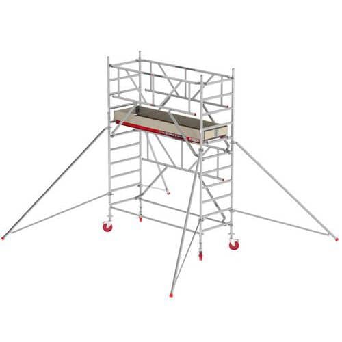 Trabattello mobile RS TOWER 41 PLUS-S - Piattaforma in legno - Altrex