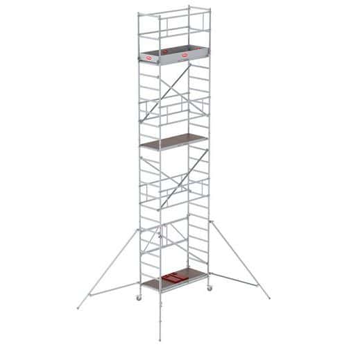 Trabattello pieghevole RS TOWER 34 - Piattaforma in legno - Altrex