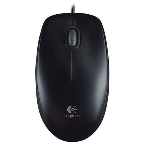 Mouse ottico Logitech B100 Nero