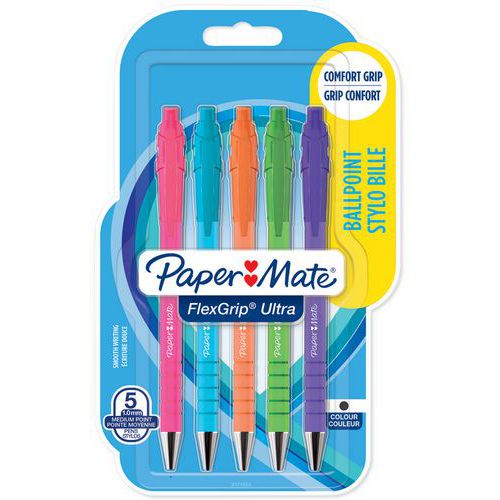 Penna a sfera Flexgrip Ultra™ Bright a scatto - Paper Mate®