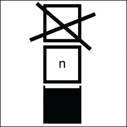 Etichetta per imballaggio - Limite di sovrapposizione in numero