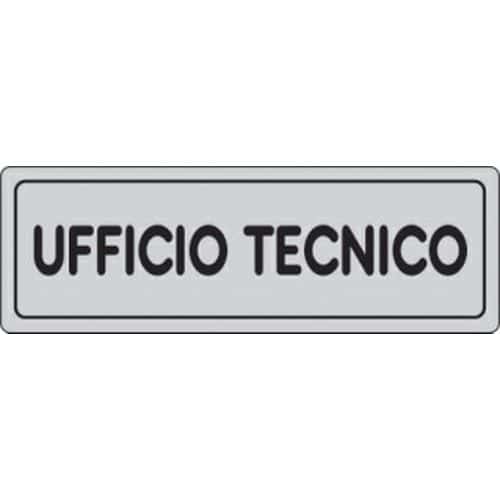 Targhetta per interni - Ufficio tecnico