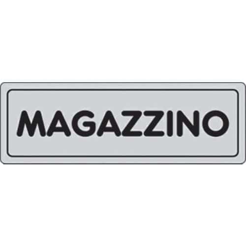 Targhetta per interni - Magazzino