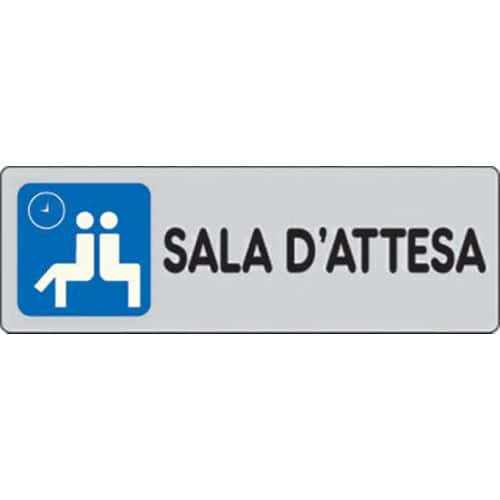 Targhetta per interni - Sala d'attesa