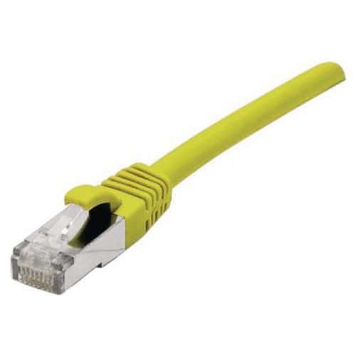 Cavo patch RJ45 - Cavo dritto cat. 6 - Schermato SFTP - Giallo