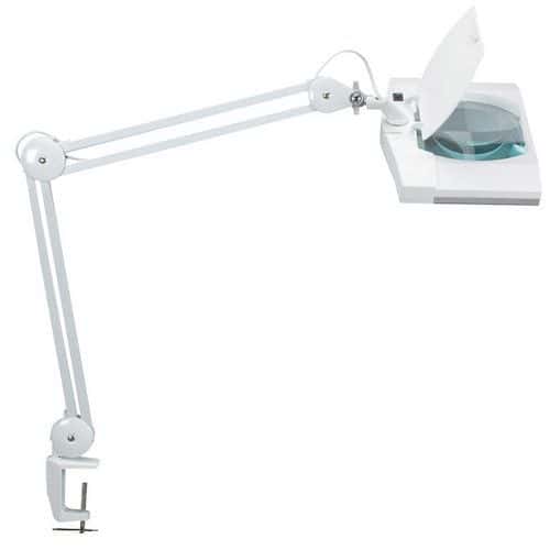 Lampada rettangolare a LED con lente 470 lm - Ingrandimento 1,75x