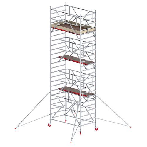 Trabattello mobile RS TOWER 42-S - Piattaforma in legno - Altrex