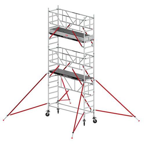 Trabattello mobile RS TOWER 51-S - Piattaforma in legno - Altrex