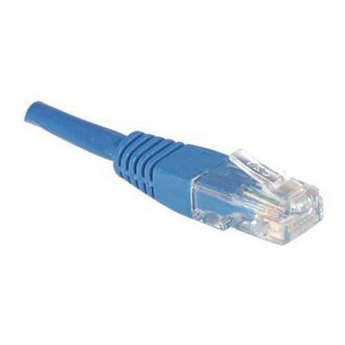 Cavo patch RJ45 - Cavo dritto Cat 5E - Non schermato UTP - Blu