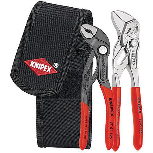 Set di 2 mini-pinze in astuccio Knipex