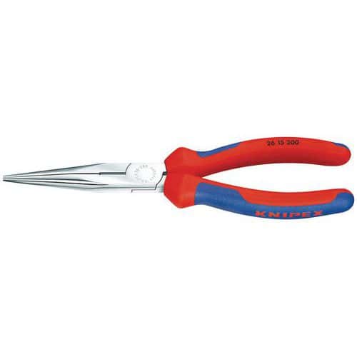 Pinza a becco semi-circolare Knipex rivestita in bimateriale