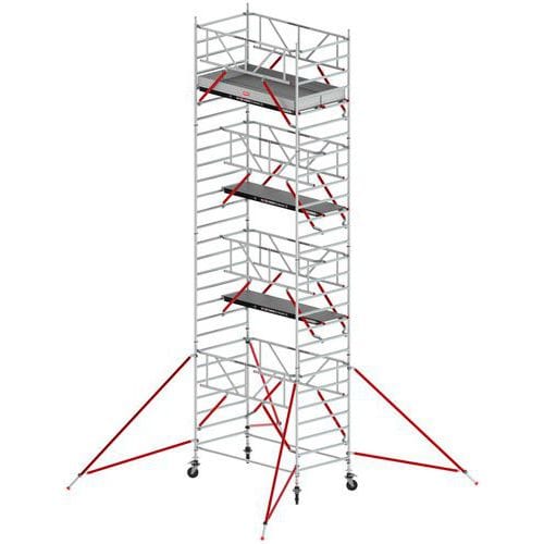 Trabattello mobile RS TOWER 52-S - Piattaforma in legno - Altrex