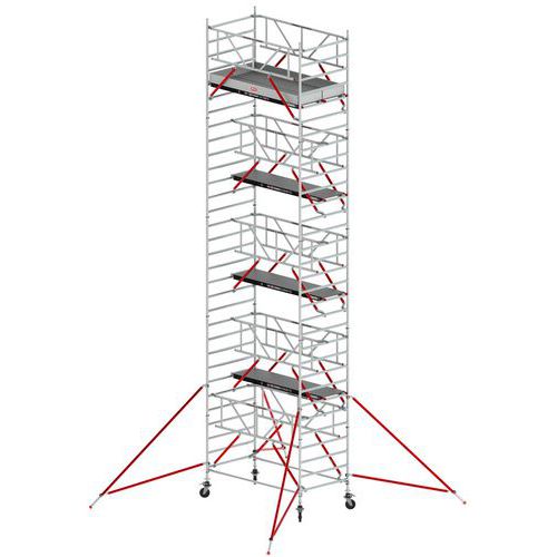 Trabattello mobile RS TOWER 52-S - Piattaforma in legno - Altrex