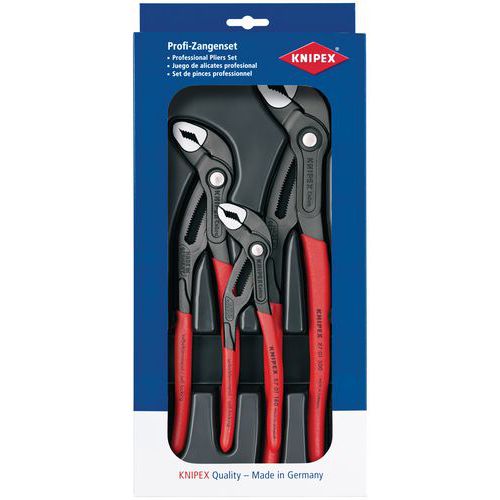 Set di 3 pinze multipresa Cobra® Knipex