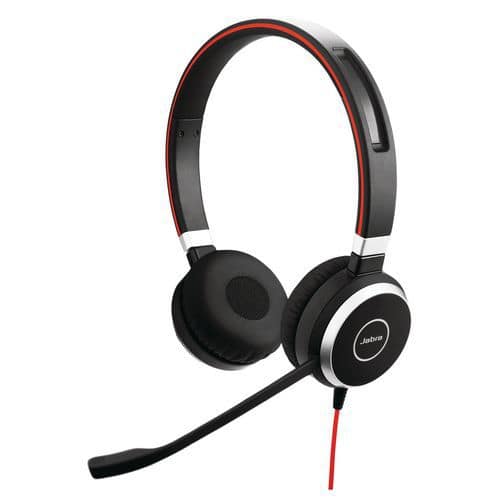 Cuffia con microfono Jabra Evolve - 40 UC e 40 MS Duo