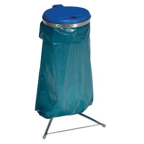 Supporto per sacco della spazzatura con coperchio - 120 l