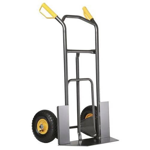 Carrello ergonomico con ammortizzatori - Portata 200 kg