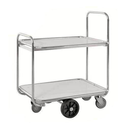 Carrello prendi ordini 2 ripiani KM8500-2L