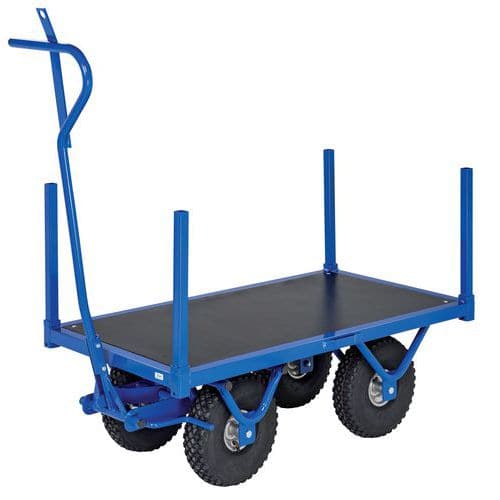 Carrello per impieghi gravosi - Capacità 650 kg