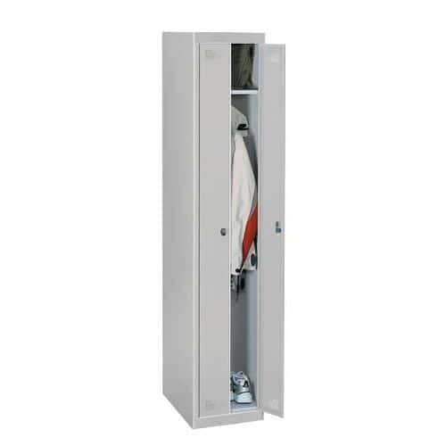 Armadietto XS - 1 colonna - 2 scomparti larghezza 200 mm - Su base - Acial