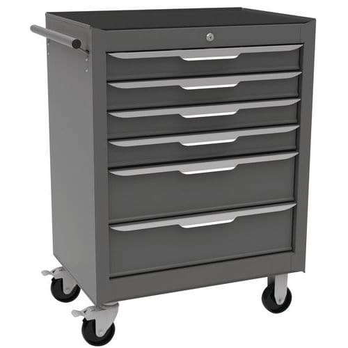 Carrello con 6 cassetti composto da 111 utensili - Manutan Expert