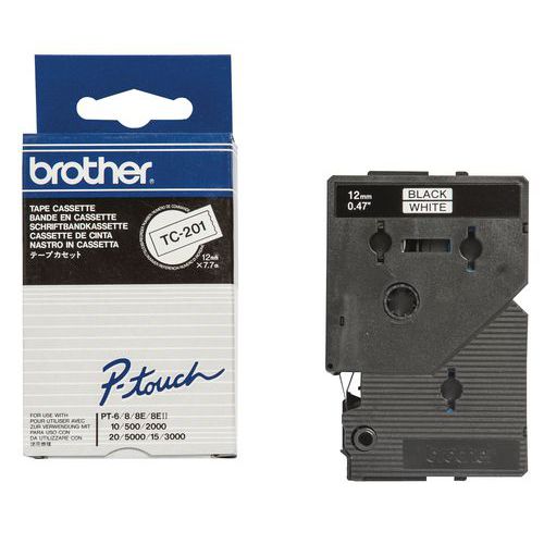Confezione di nastro per etichettatrici Brother - Larghezza 12 mm