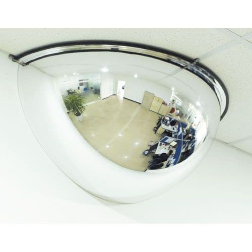 Specchio di sicurezza 1/2 di sfera - Manutan Expert