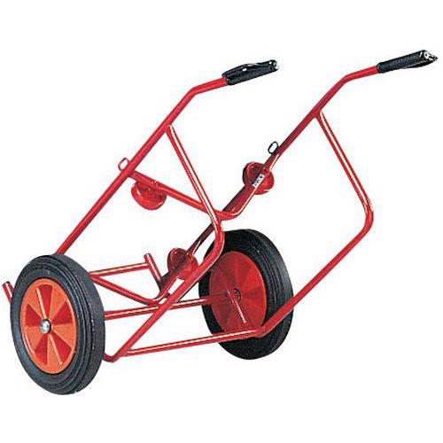 Carrello-sostegno per fusti - Portata 250 kg