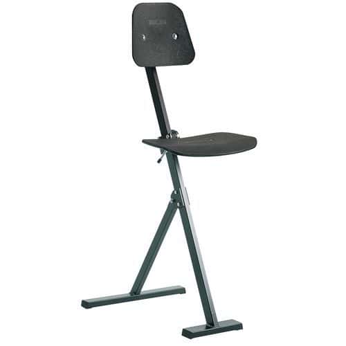 Sgabello Sit Stand - Rivestimento sintetico - Modello 1202