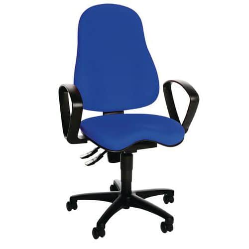 Sedia da ufficio ergonomica Sitness 10 - Base in polipropilene