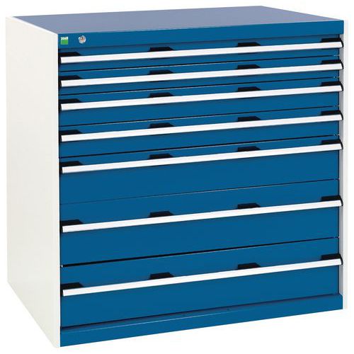 Armadio da officina con cassetti Bott SL-107 - Altezza 100 cm