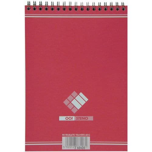 Blocco per stenografia Oxford Office formato 14,8 x 21 cm 180 pagine