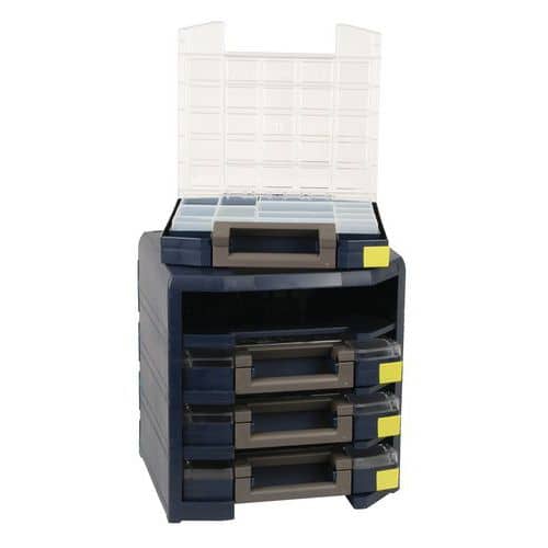 Cassa trasportabile HANDY Boxxser ®  - 4 valigette