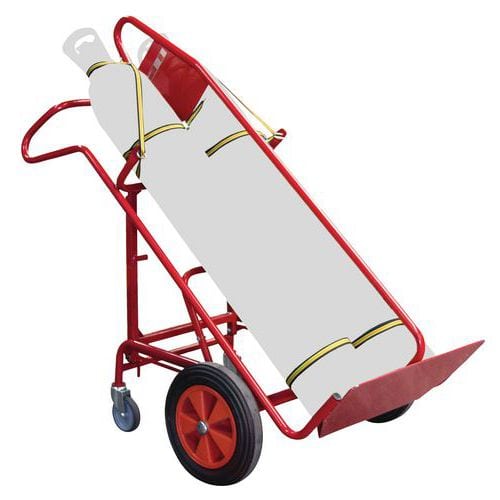 Carrello portabombola imbracabile da cantiere - portata 250 kg